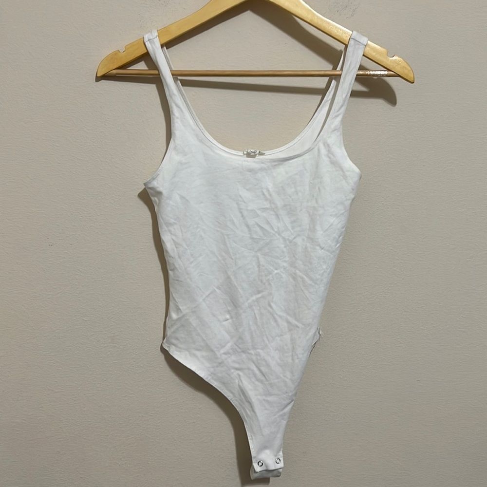 Garage White Bodysuit
